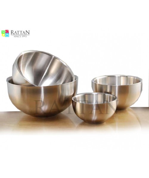 Steel Salad Bowl 