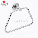Glossy Towel Ring Triangle Shaped 
