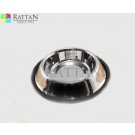 Non Tip Pet Bowls With Anti Skid Ring ( Side Window ) 