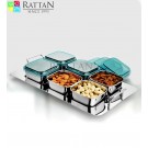 Rattan Dry Fruit Set 6 