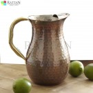 Russet Copper Jug With Ice Catcher 