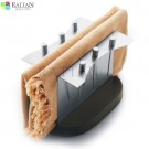 SS & Wood Napkin Holder 