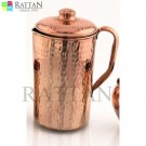 Copper Hammerd Jug 