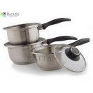 Saucepan With Glass Lids 