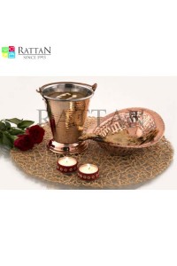 Copper Dal Balti With Copper Chapati Holder 500X500 