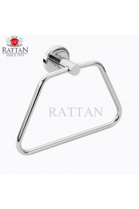 Glossy Towel Ring Triangle Shaped 