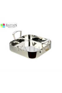 Square Roaster With SS Handle 